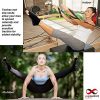 Allow Focus with Non-Slip Yoga Pilates Toeless Half Toe Socks – Medium/Large Size, White, Gray, Black