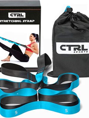 CTRL Sports Stretching Strap with Loops for Physical Therapy