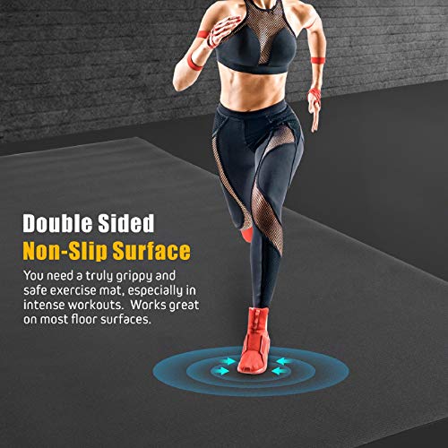 51S+KxXoJaL Large Exercise Mat for Home Gym Flooring