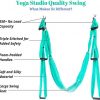 UpCircleSeven Yoga Wheel Set (Cyan) and Yoga Swing