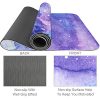 Yoga Mat, Forest Trees The Night Sky Landscape