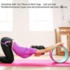 CAMEL CROWN Yoga Wheel, Sturdy Back Roller Stretcher