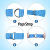 Yoga Blocks Set Non-Slip Lightweight Exercise Bricks