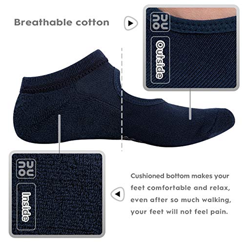 51SoMulHt5L Non Slip Grip Yoga Socks for Women with Cushion for Pilates