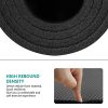 Yoga Mat 31.5 inch 10mm ,LFS Extra Wide and Extra Thick Non Slip