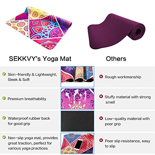 51T1hYZ+4oL Yoga Mat for Pilates, Floor Exercises, Floor Workout