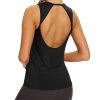 Mippo Womens Workout Tops Yoga Fit Athletic Tennis Shirts