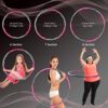 Detachable and Adjustable Fitness Circle, Soft Yoga Ring