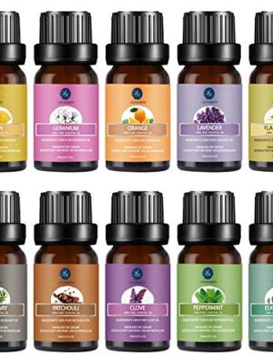 Lagunamoon Essential Oils Gift Set for Diffuser