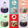 6-Pack Aromatherapy Scented Candles Set – 100% Soy Wax for Stress Relief & Relaxation