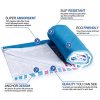 SYOURSELF Yoga Towel-72 x24 - Non Slip,Ultra Absorbent