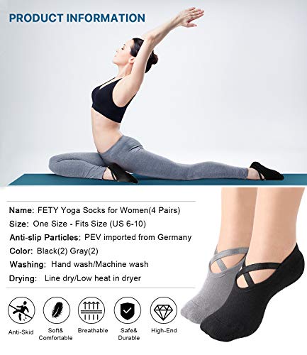 51TOCJSQqQL Women Yoga Socks with Grips Non Slip