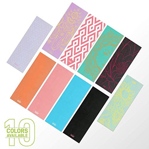 51TaQoFvMmL Nicole Miller Yoga Workout Mat, Thick Yoga Exercise for Home Gym