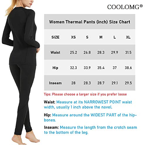 51U9vn4OX5L COOLOMG Compression Shirt + Leggings Thermal Set