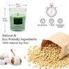 Set of 12 Scented Candles with 6 Fragrances