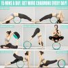 Yoga Wheel for Back Pain, Stretching, Yoga Roller Back Wheel