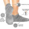 LA Active Grip Socks - 2 Pairs - Yoga Pilates Barre Ballet