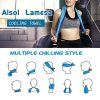 Alsol Lamesa Cooling Towel (40"x 12") Ice Sports