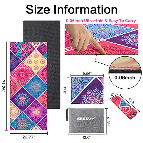 51V8z2XaxSL Yoga Mat for Pilates, Floor Exercises, Floor Workout