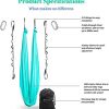 Cyan Yoga Wheel and Turquoise Aerial Hammock Bundle - Unmatched Strength and Comfort