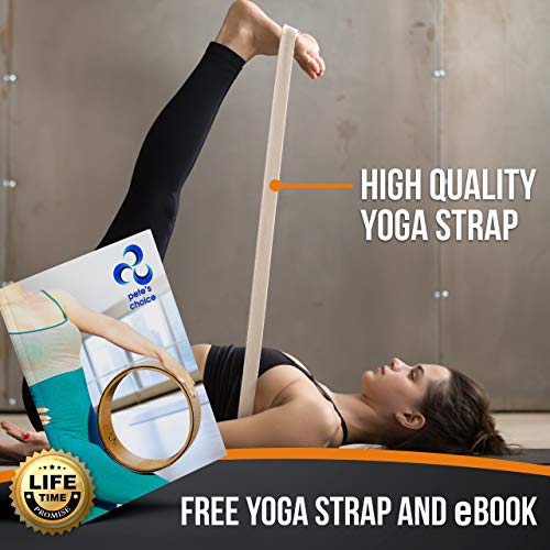 51VmOlXDD+L pete's choice Cork Yoga Wheel, Cork Yoga Blocks