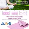 Yoga Mat Fitness for Carpet Carrying Strap-Pink
