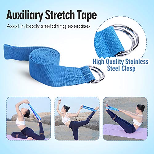 Yoga Blocks Set Non-Slip Lightweight Exercise Bricks