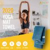 Hot Yoga Mat Towel - Non Slip and Skidless