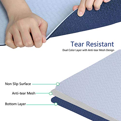 51W8cNjBMLL Reversible Eco-Friendly Yoga Mat with Non-Slip Texture