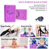 A AMEBAY 2 Pack Yoga Blocks and Yoga Strap Set