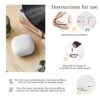 Small Essential Oil Diffuser, Portable Waterless Diffuser