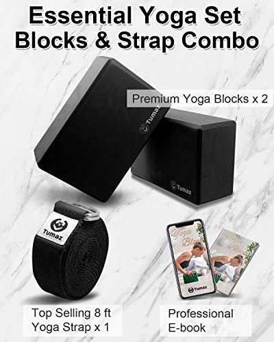 Foam Blocks Premium Yoga Strap