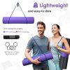 GISALA TPE Yoga Mat Fitness for Yoga (Blue)