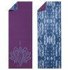 Gaiam Yoga Mat Premium Print Reversible Extra Thick Non Slip