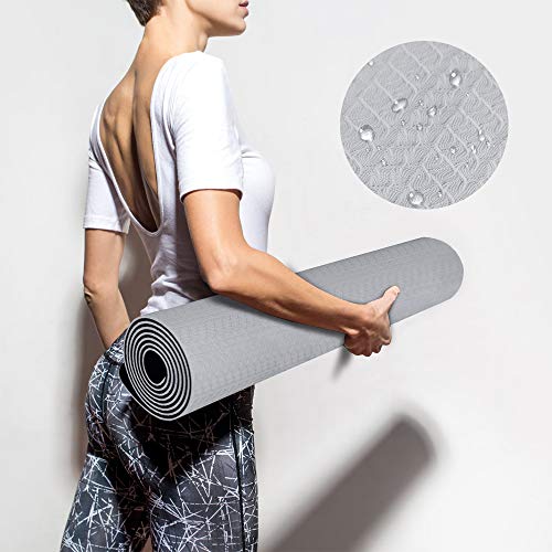 51Xh-jBZ5aL ATIVAFIT Non Slip TPE Yoga Mat Exercise, Workout Mat