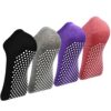 Pilates Yoga Non Slip Skid Socks - Elutong 4 Pack