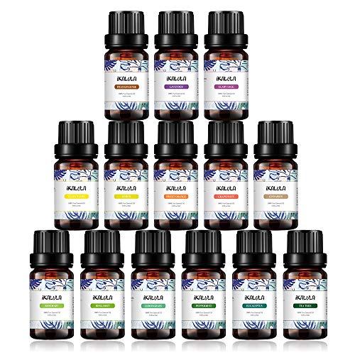 iKALULA 14 10mL Pure Aromatherapy Essential Oils