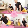 Pink Large Yoga Mat Extra Thick Gym