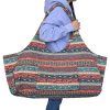 Large Yoga Mat Bag Sling Carrier with Side Pocket