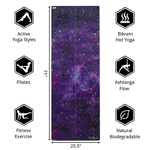 51YJUzOZ1FL Plyopic All-in-One Yoga Mat | The Ultimate Active and Hot Yoga Mat.