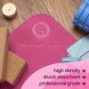 Pink Large Yoga Mat Extra Thick Gym