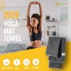 Hot Yoga Mat Towel - Non Slip and Skidless