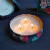 Eucalyptus Aromatherapy Candle Pure Soy Wax Large
