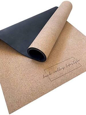 LUSH VALLEY LIFESTYLE | Premium Cork Yoga Mat for Everyday Use