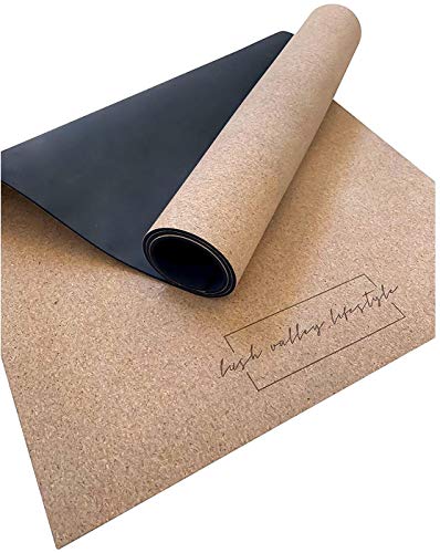 LUSH VALLEY LIFESTYLE | Premium Cork Yoga Mat for Everyday Use