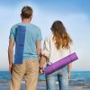 Thick Nonslip Yoga Mat with Alignment Lines