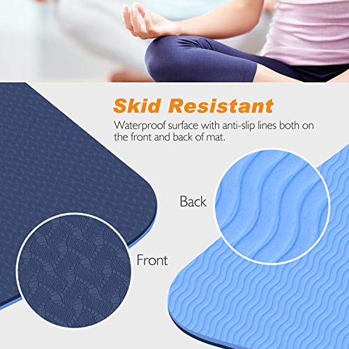 TOPLUS Yoga Mat, 1/4 Inch Thick Pro Yoga Mat