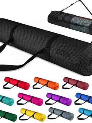 XN8 Yoga Mats 1/4 inch High Density Non Slip Exercise Fitness