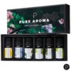 Essential Oils by PURE AROMA 100% Pure Therapeutic Grade Oils kit