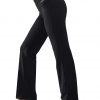 HISKYWIN Inner Pocket Yoga Pants 4 Way Stretch